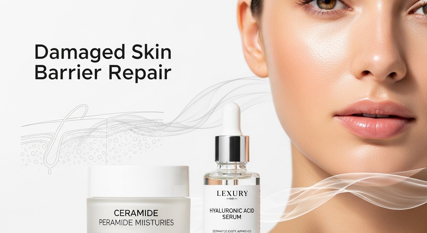 damaged skin barrier repair routine