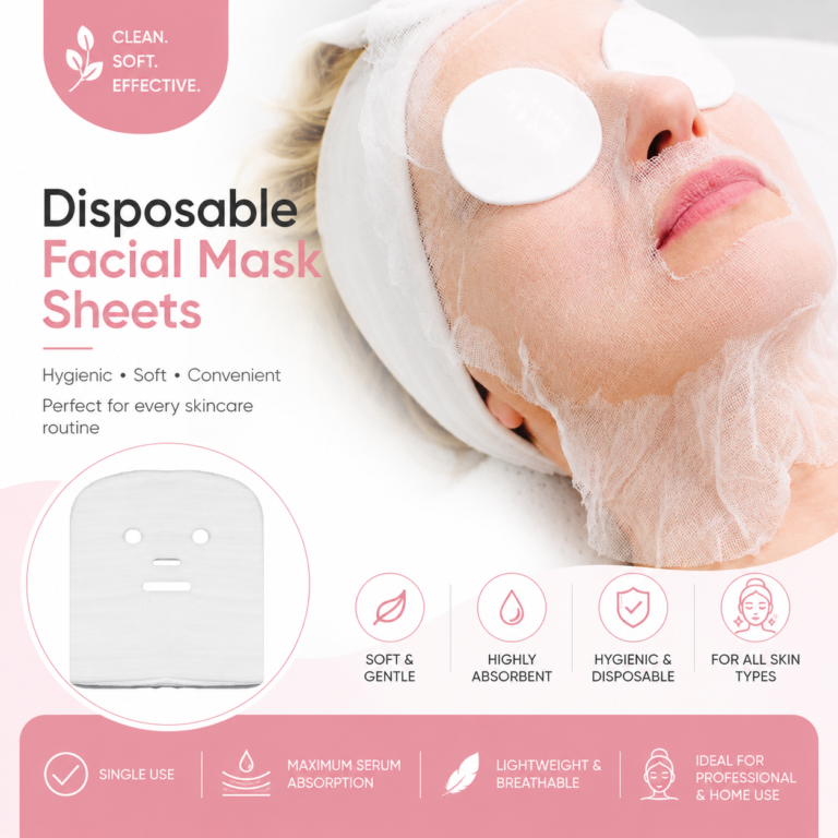 50pcs facial gauze masks DIY skincare